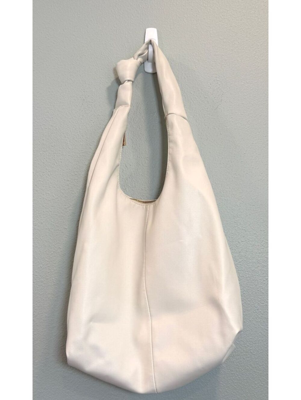 A New Day Slouchy Hobo Shoulder Bag In Cream NWOT